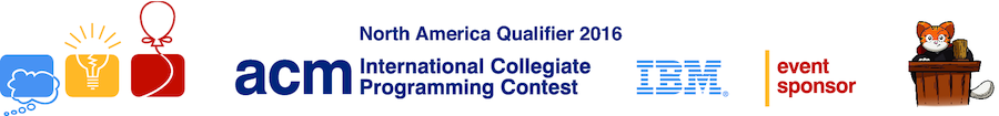 ICPC North America Qualifier 2016 Open