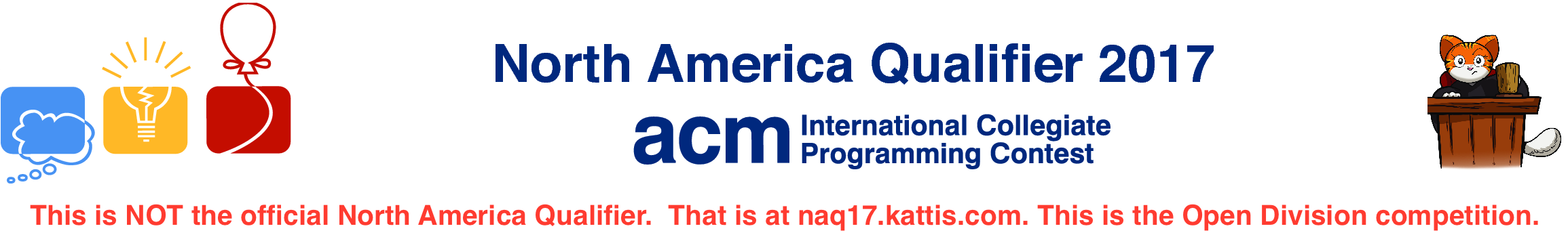 ICPC North America Qualifier 2017 Open