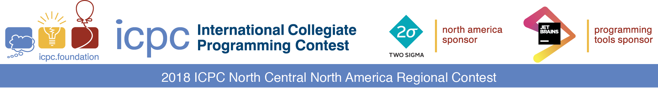2018 North Central NA Regional Contest — Practice